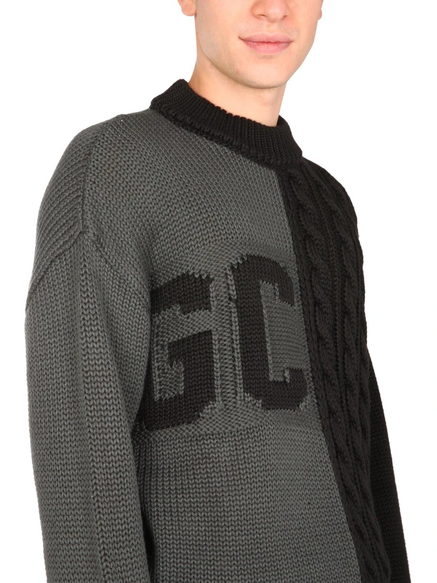 SWEATER WITH LOGO INLAY.webp
