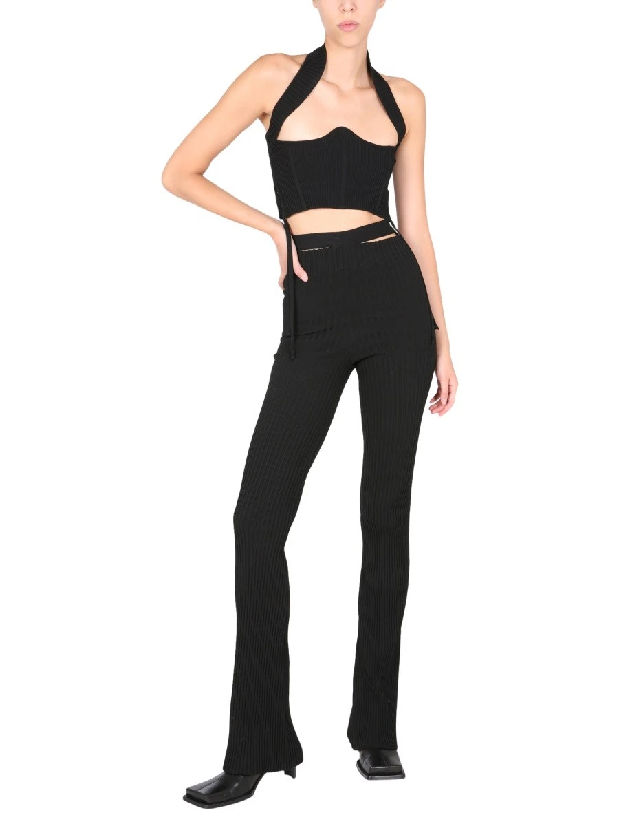 RIBBED TROUSERS WITH CUT OUT BELT.webp