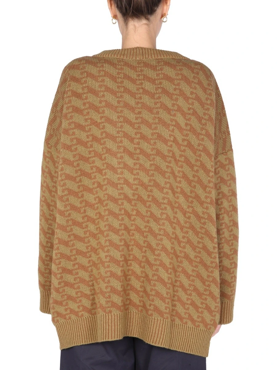 V-NECK JACQUARD SWEATER.webp