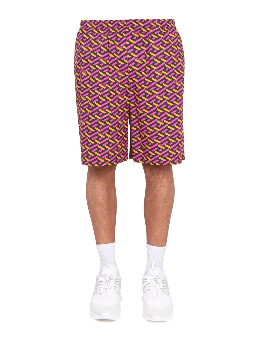 SHORTS WITH LA GRECA PRINT.webp