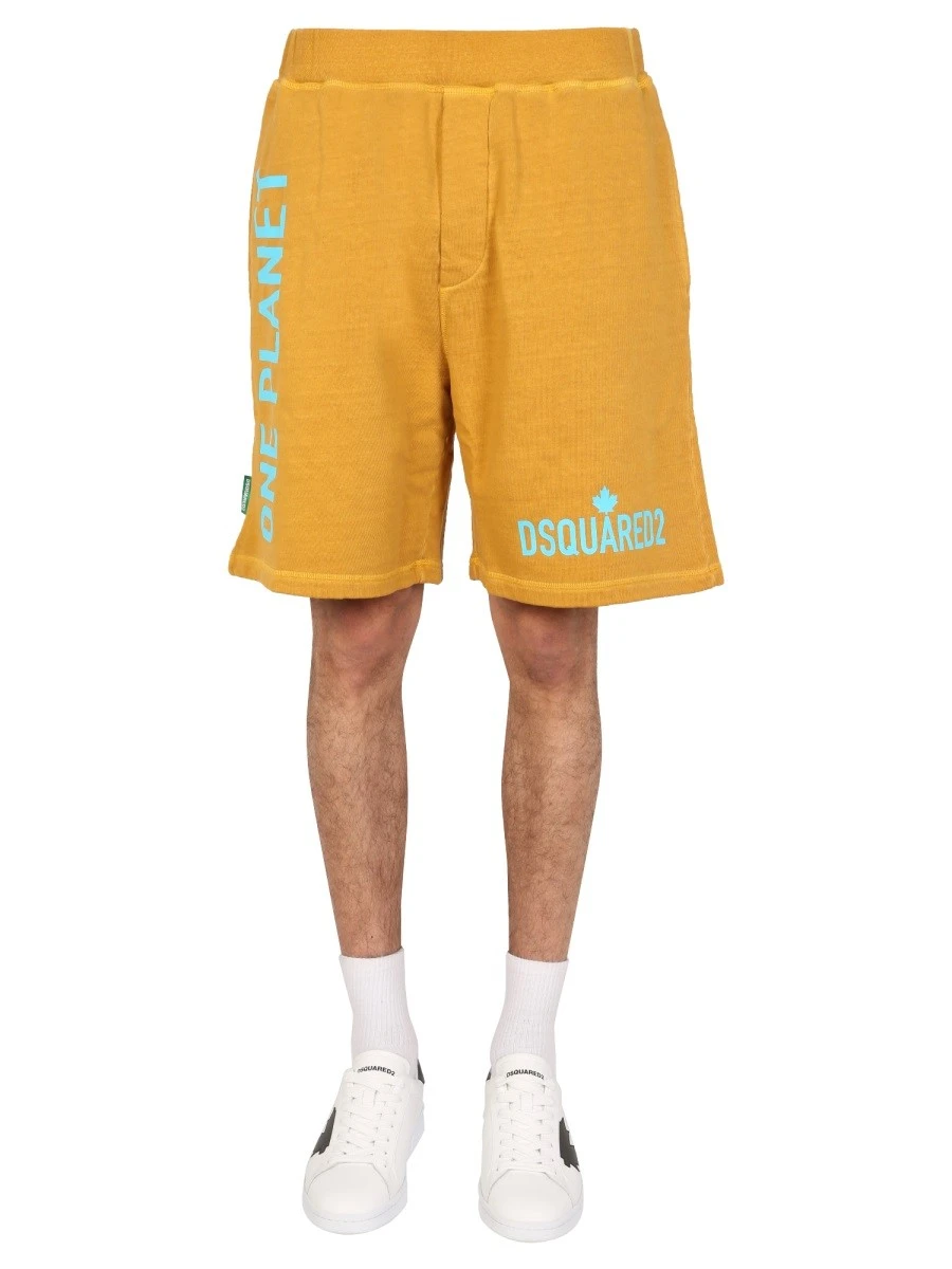 "ONE LIFE ONE PLANET" BERMUDA SHORTS.webp