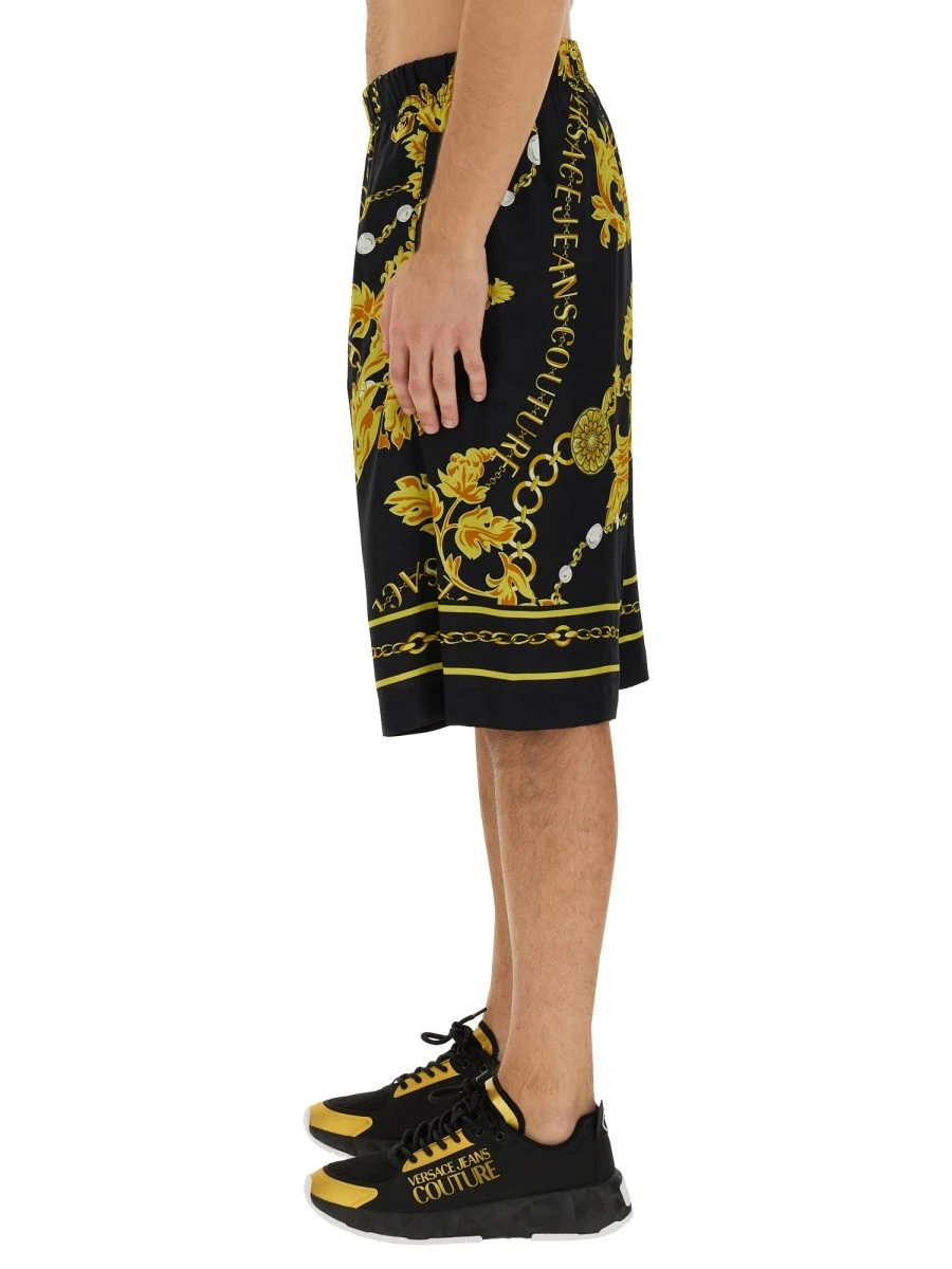 "CHAIN COUTURE" BERMUDA SHORTS.webp