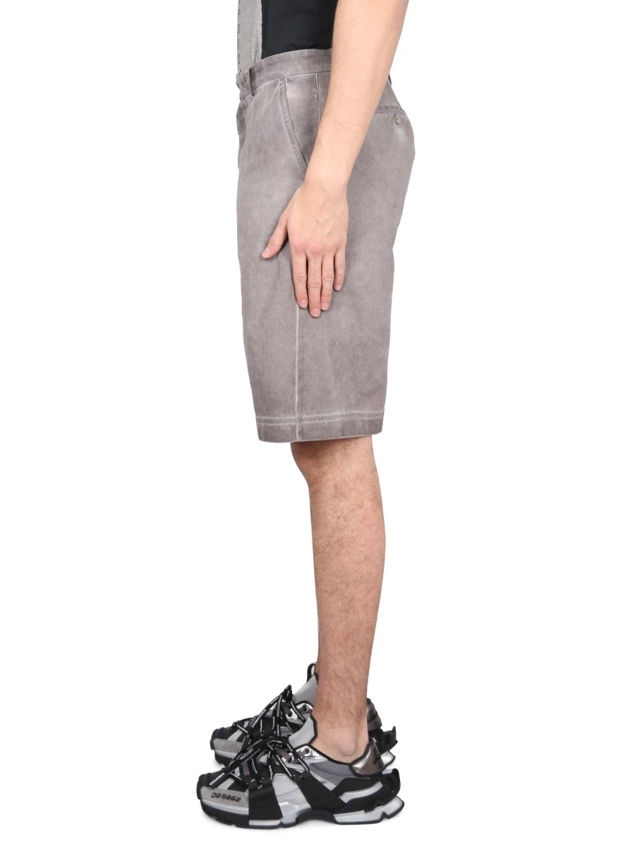 BERMUDA SHORTS WITH LOGO PLAQUE.webp