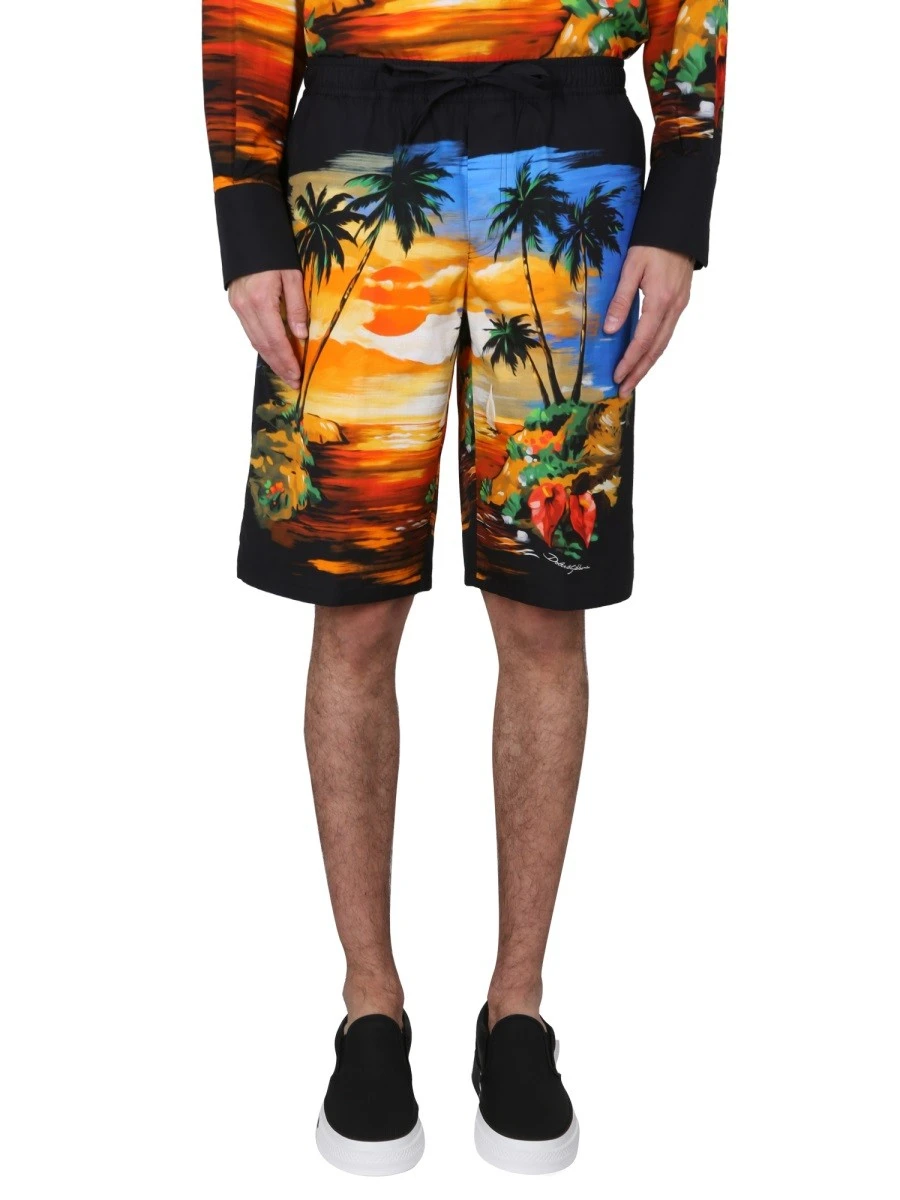 BERMUDA SHORTS WITH HAWAII PRINT.webp