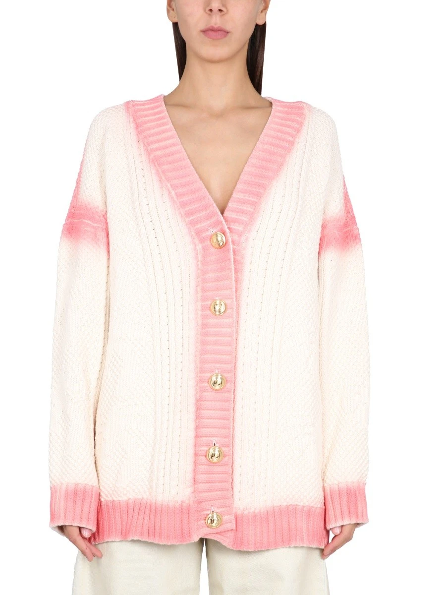 PATENT LEATHER EFFECT PALM CARDIGAN.webp