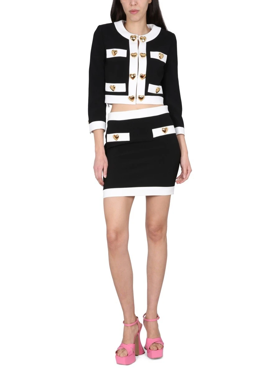 HEART BUTTONS CREPE MINISKIRT.webp