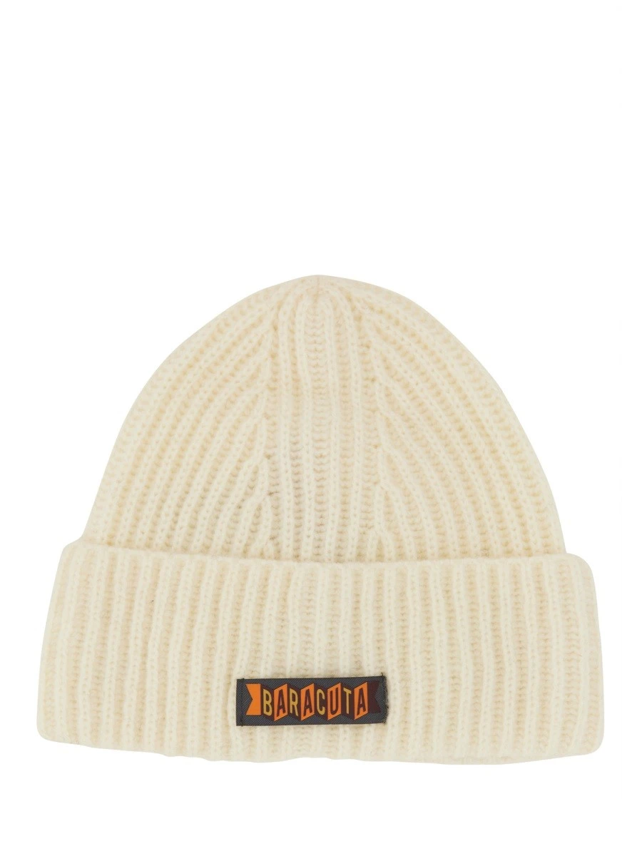BEANIE HAT WITH LOGO PATCH.webp