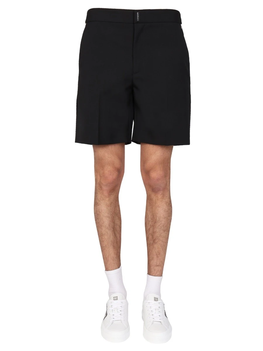 LOGO BAR BERMUDA SHORTS.webp