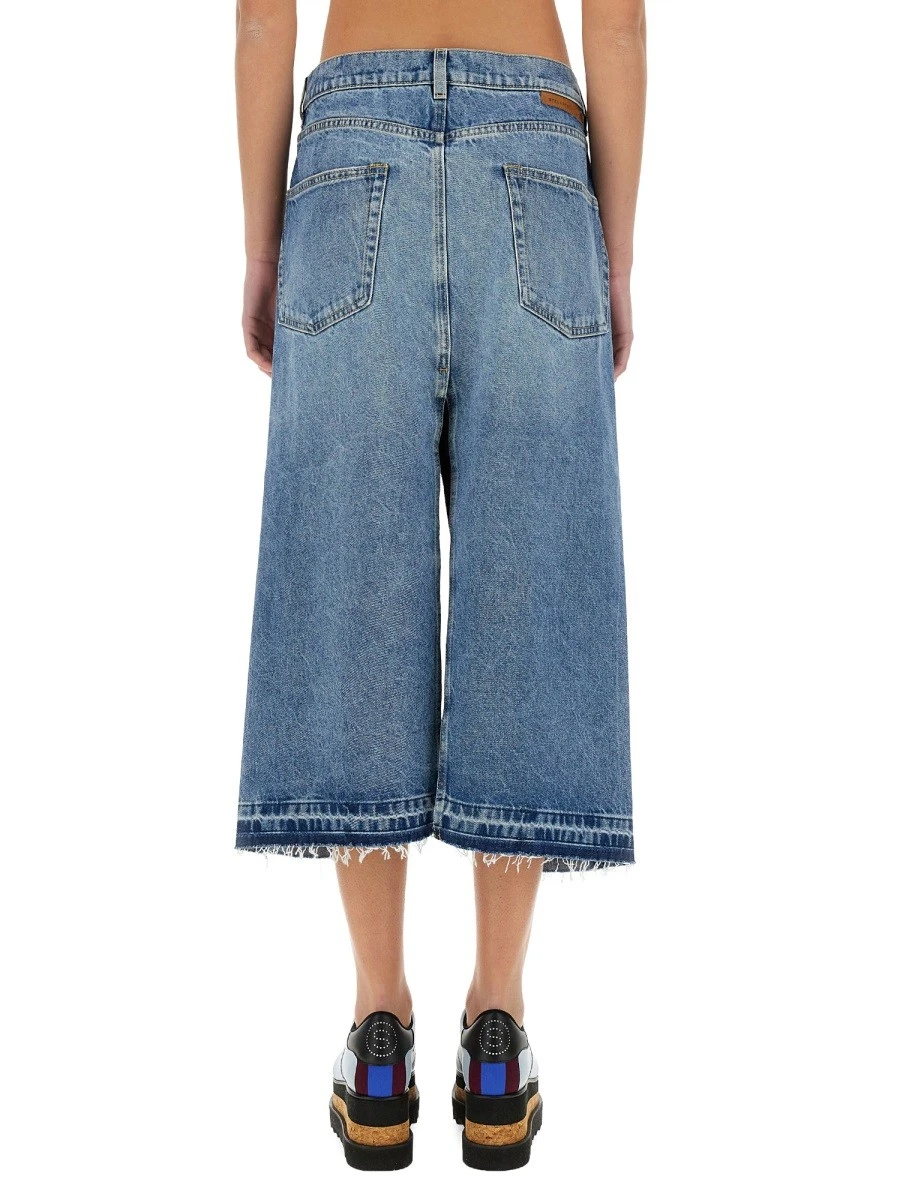 DENIM SKIRT WITH CONTRASTING PANEL.webp