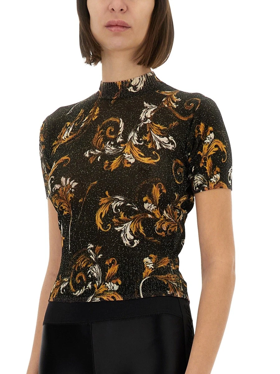 "OUTLINE BAROQUE" KNITTED T-SHIRT.webp