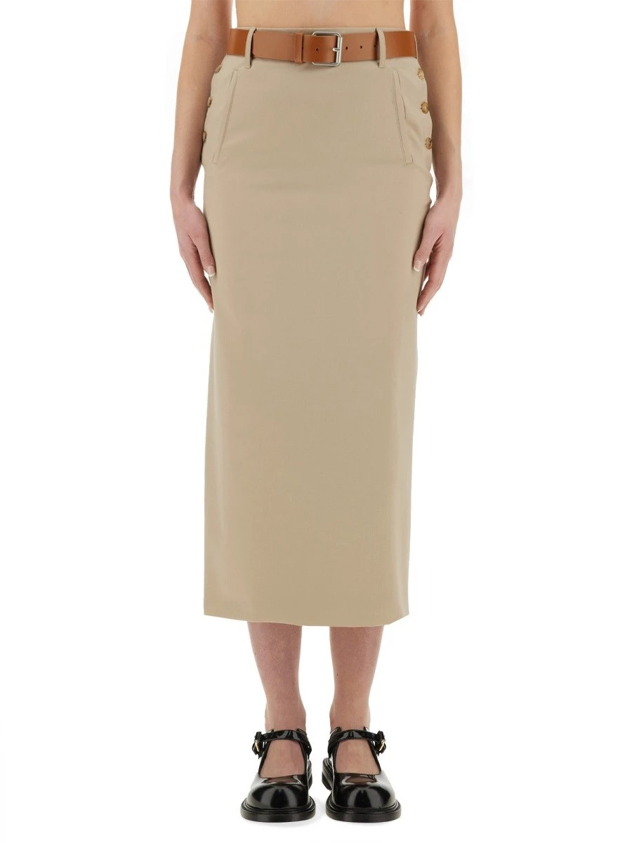 "TAILORED TWIST" LONG SKIRT.webp
