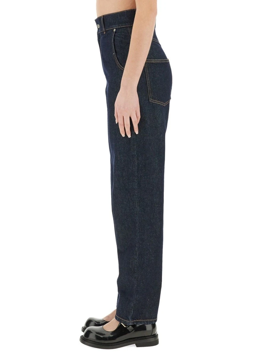 "LAUREL CROWN PATCH" DENIM PANTS.webp