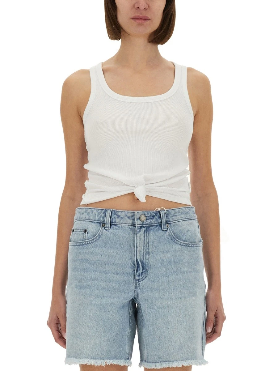 KNIT TANK TOP WITH FRONT LACING.webp