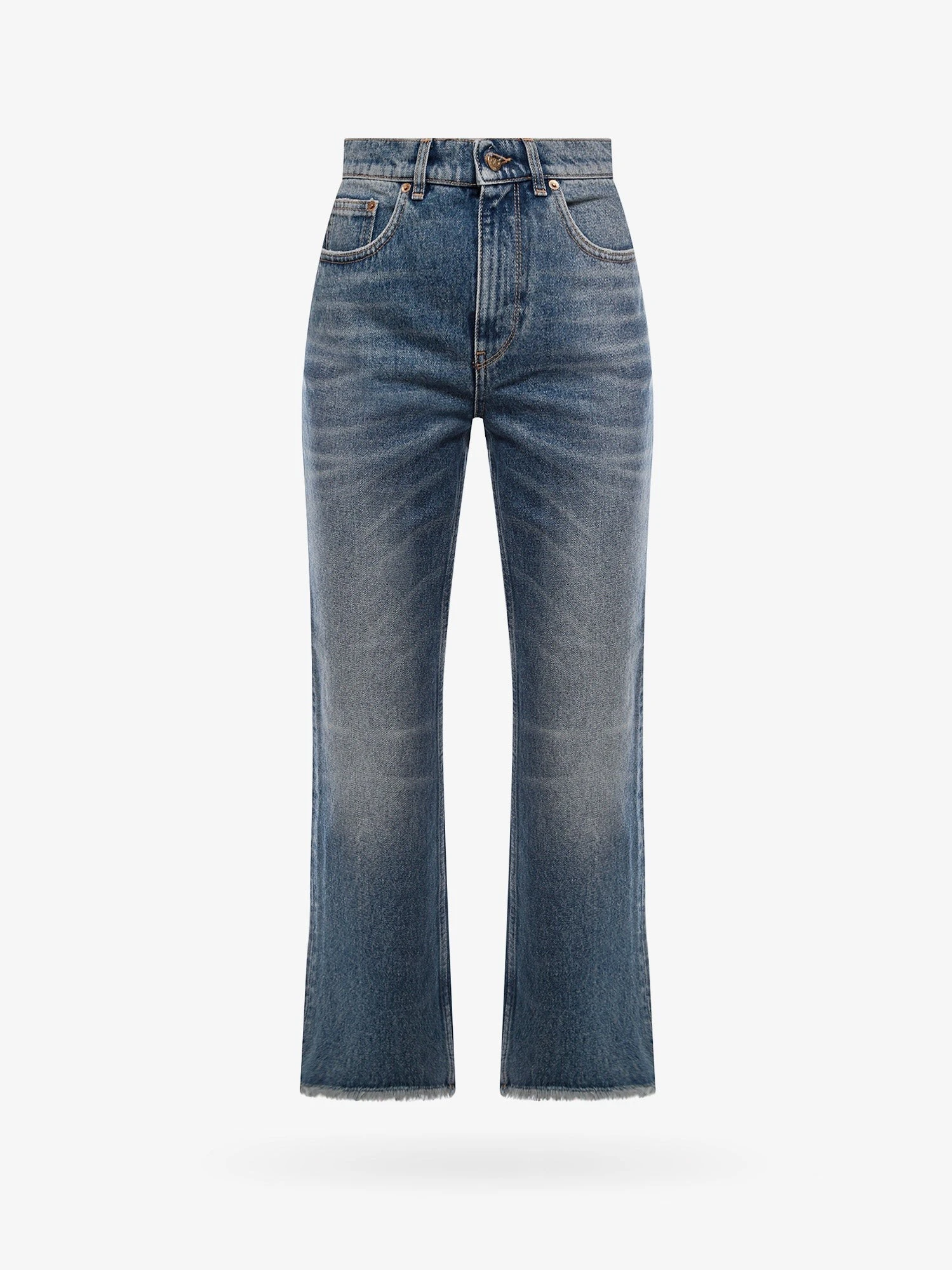 Derin new cropped flare jeans with back logoed patch.webp