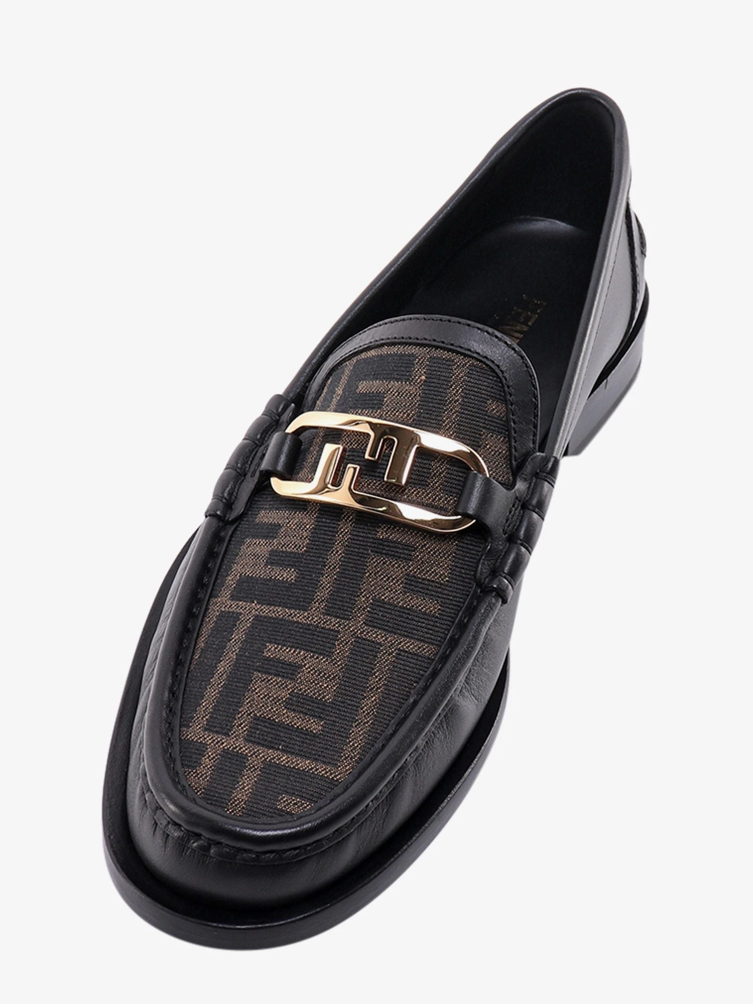 Fendi O' Lock leather loafer with FF insert.webp