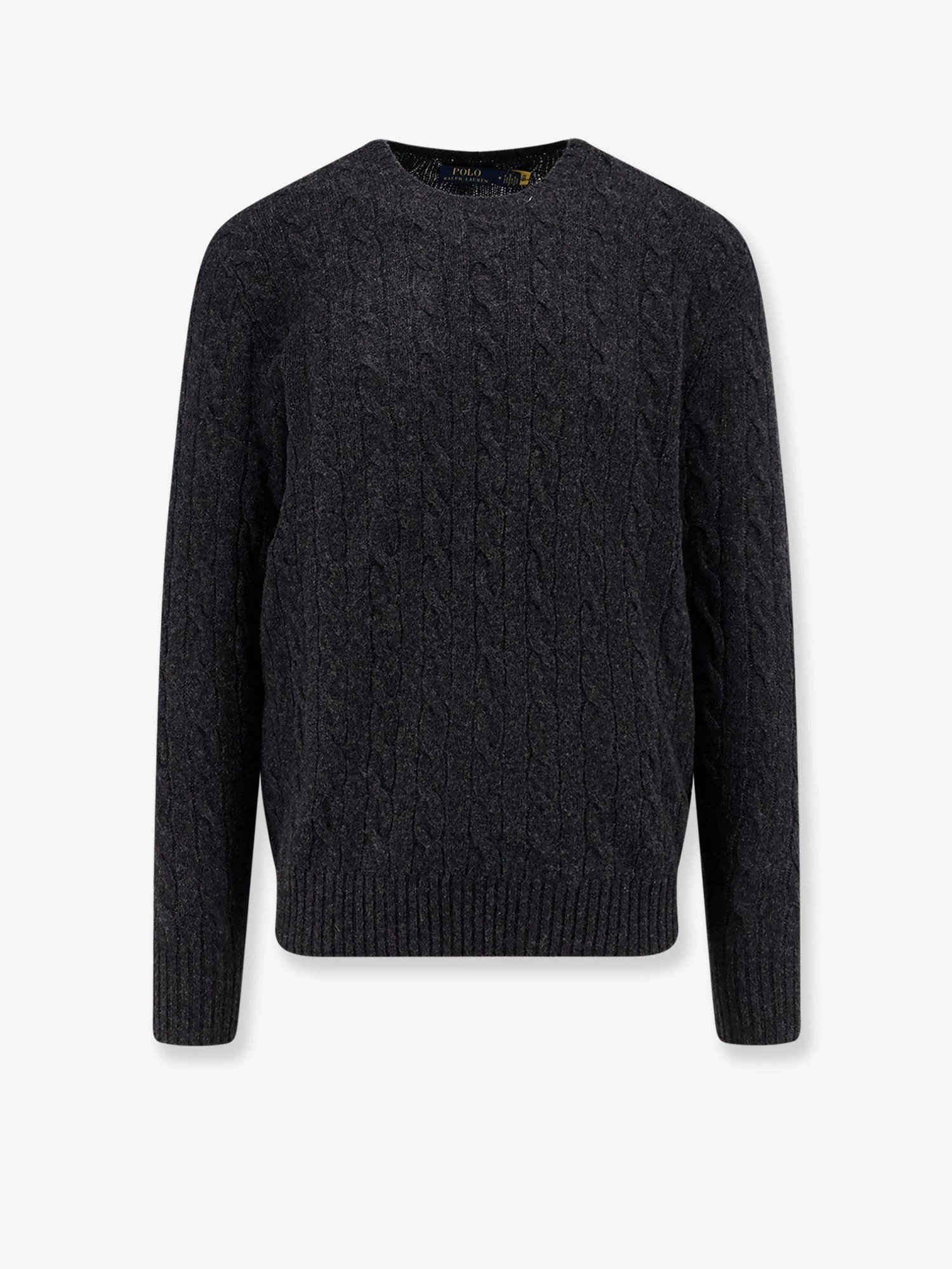 Wool and cashmere cable knit sweater.webp