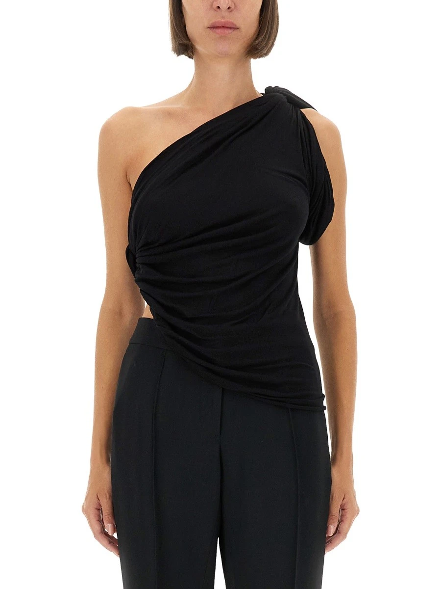 DRAPED ONE-SHOULDER TOP.webp