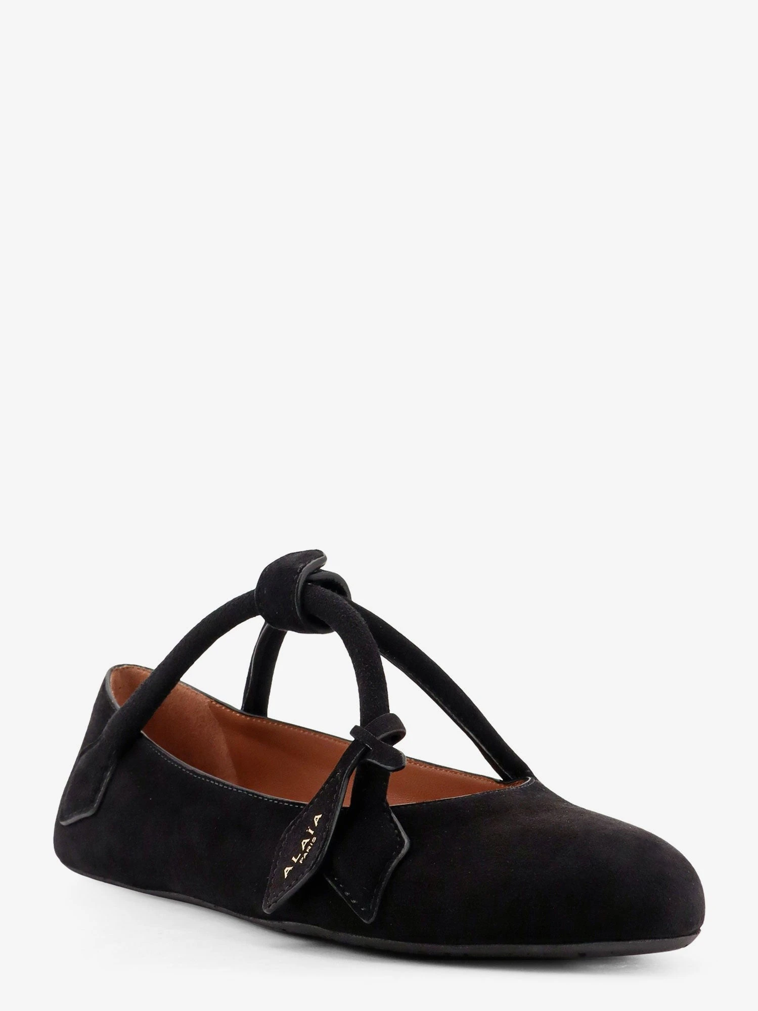 Le Teckel Suede Ballet Flats.webp