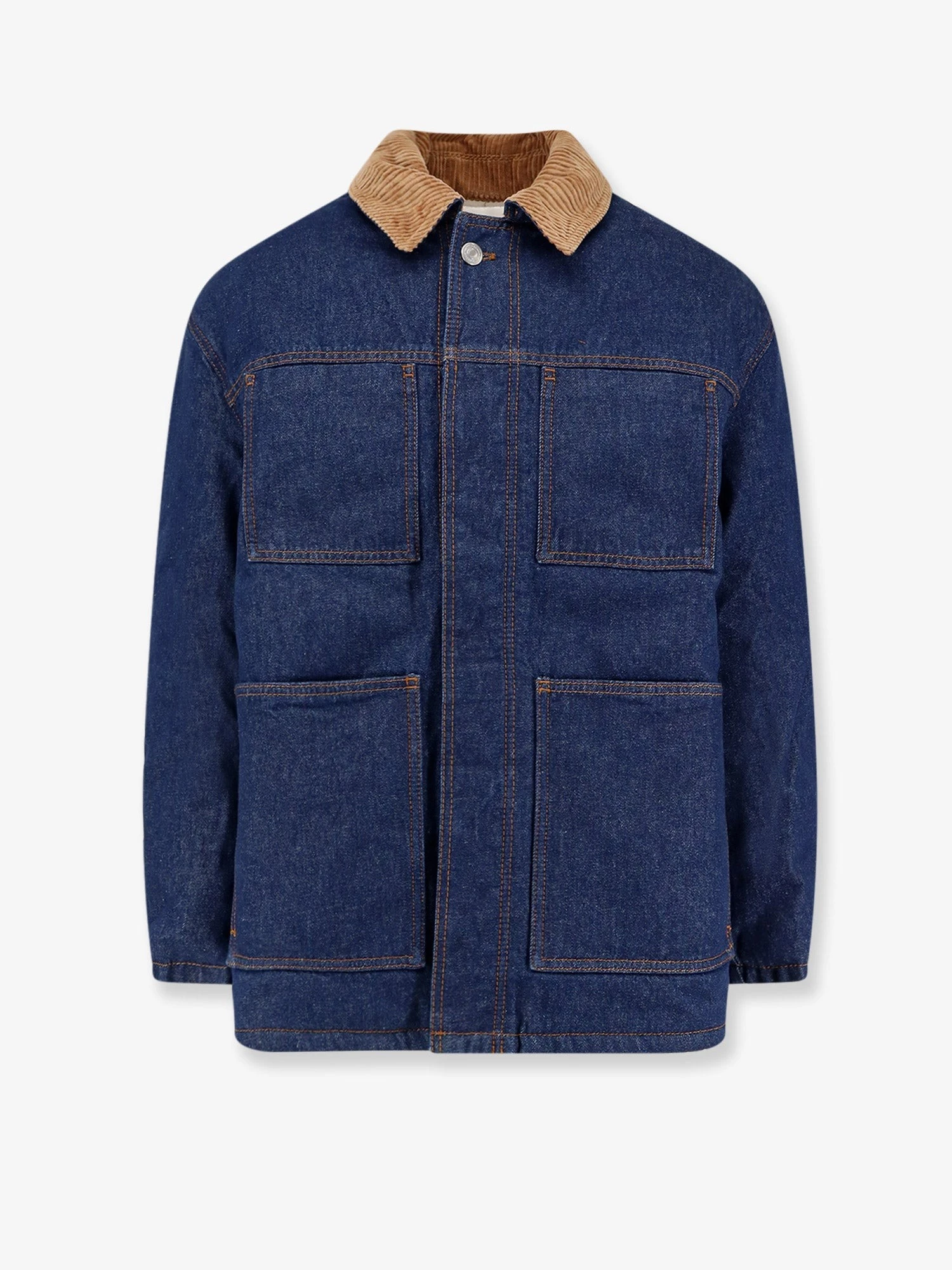 Padded denim jacket.webp