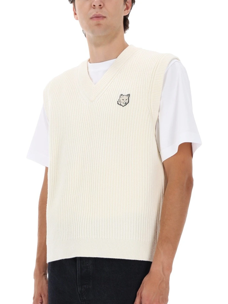 RIBBED VEST WITH FOX PATCH.webp