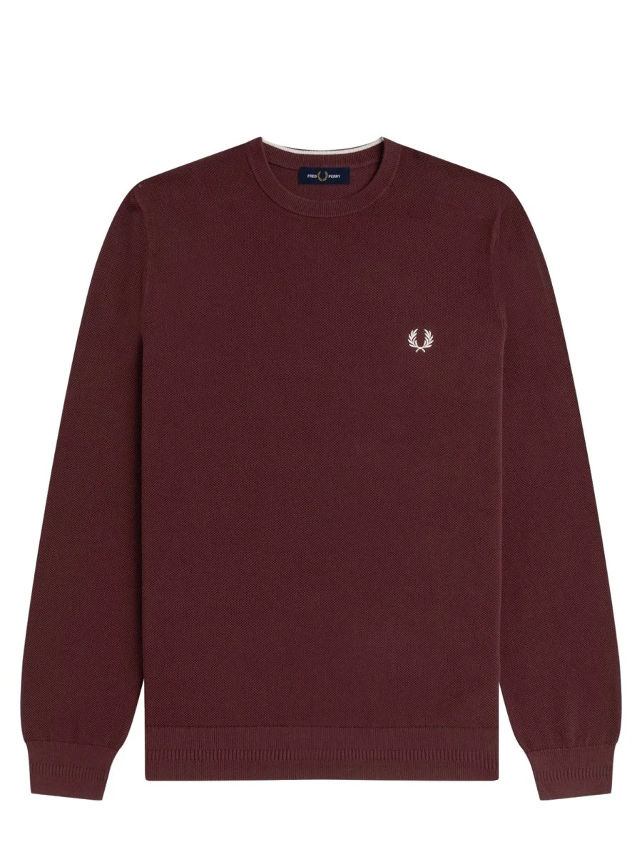 PIQUE SWEATER WITH LOGO.webp