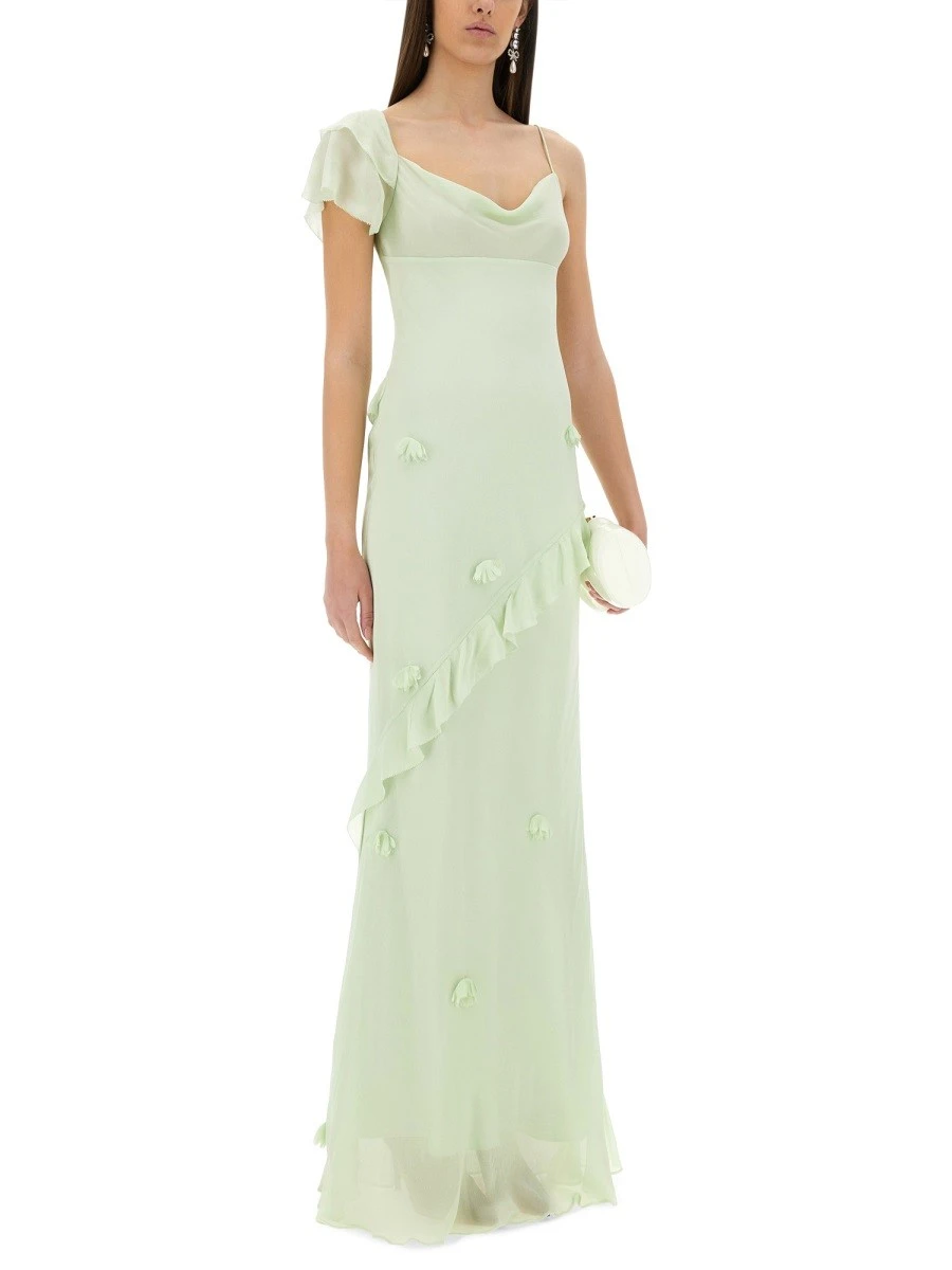 LONG DRESS WITH FLORAL APPLIQUÉS.webp