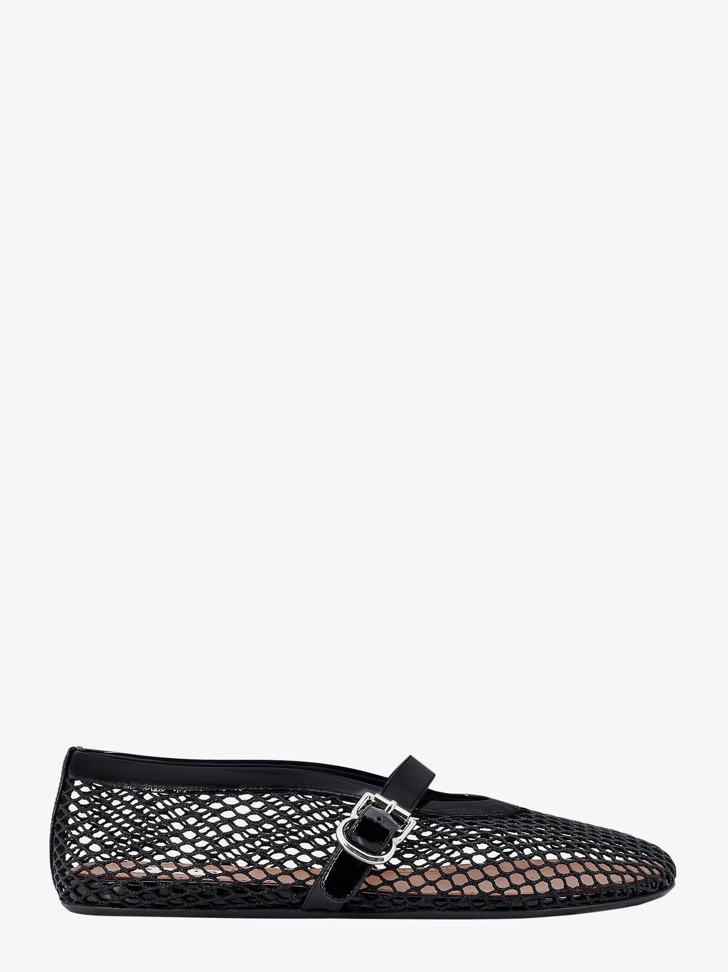 Fishnet Ballerinas with patent leather profiles.webp