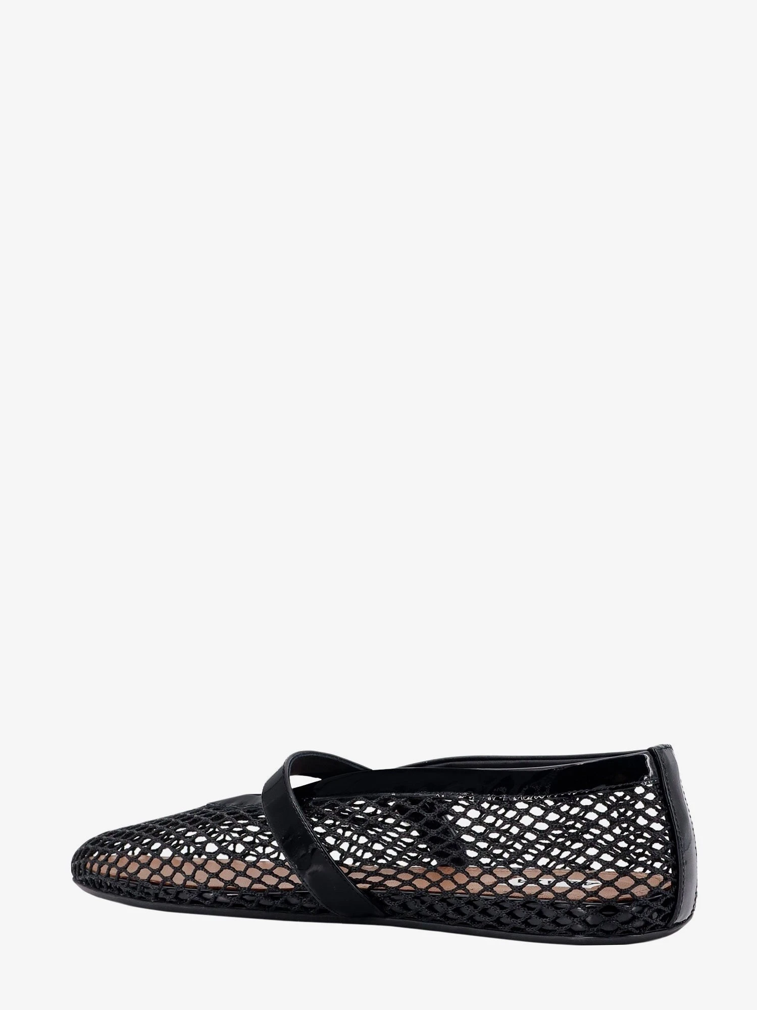 Fishnet Ballerinas with patent leather profiles.webp