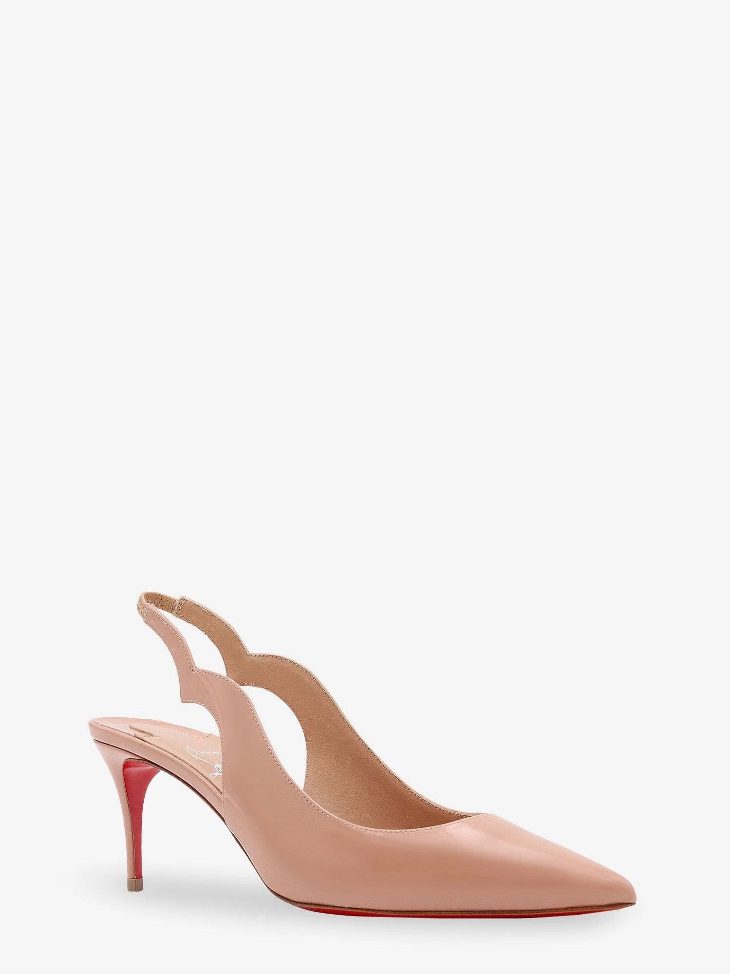 Hot Chick patent leather slingback décolleté.webp