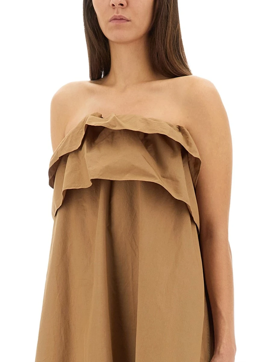 COTTON TWILL RUFFLE DRESS.webp