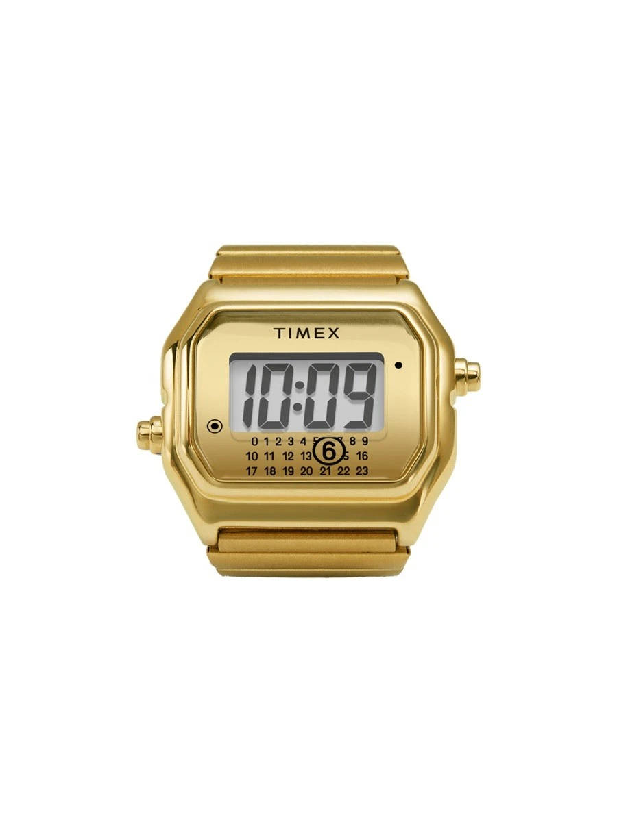 "TIMEX X MM6 T80 GOLD-TONE" RING M-L.webp