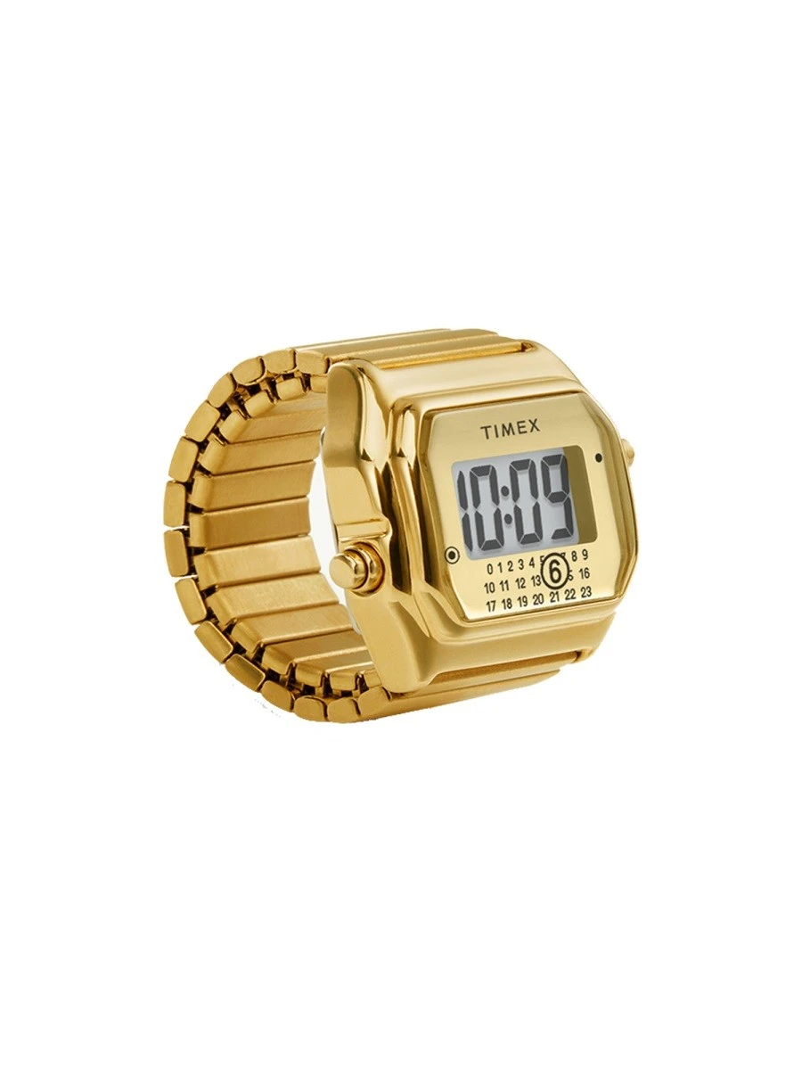 "TIMEX X MM6 T80 GOLD-TONE" RING M-L.webp