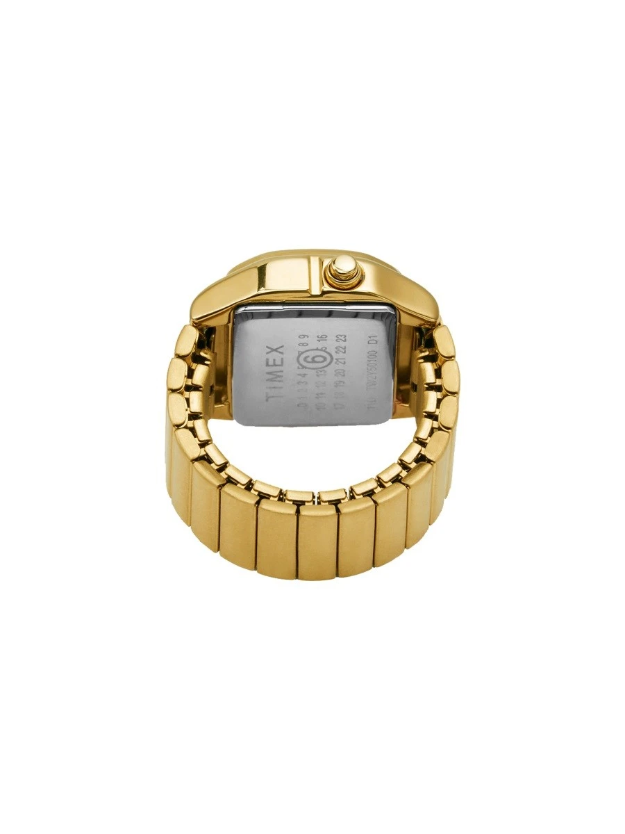 "TIMEX X MM6 T80 GOLD-TONE" RING M-L.webp