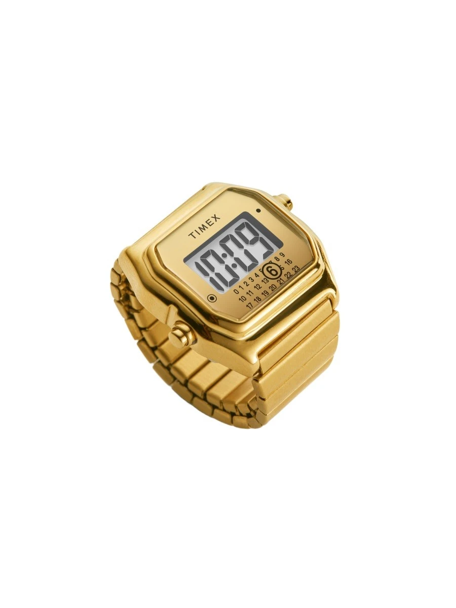 "TIMEX X MM6 T80 GOLD-TONE" RING M-L.webp