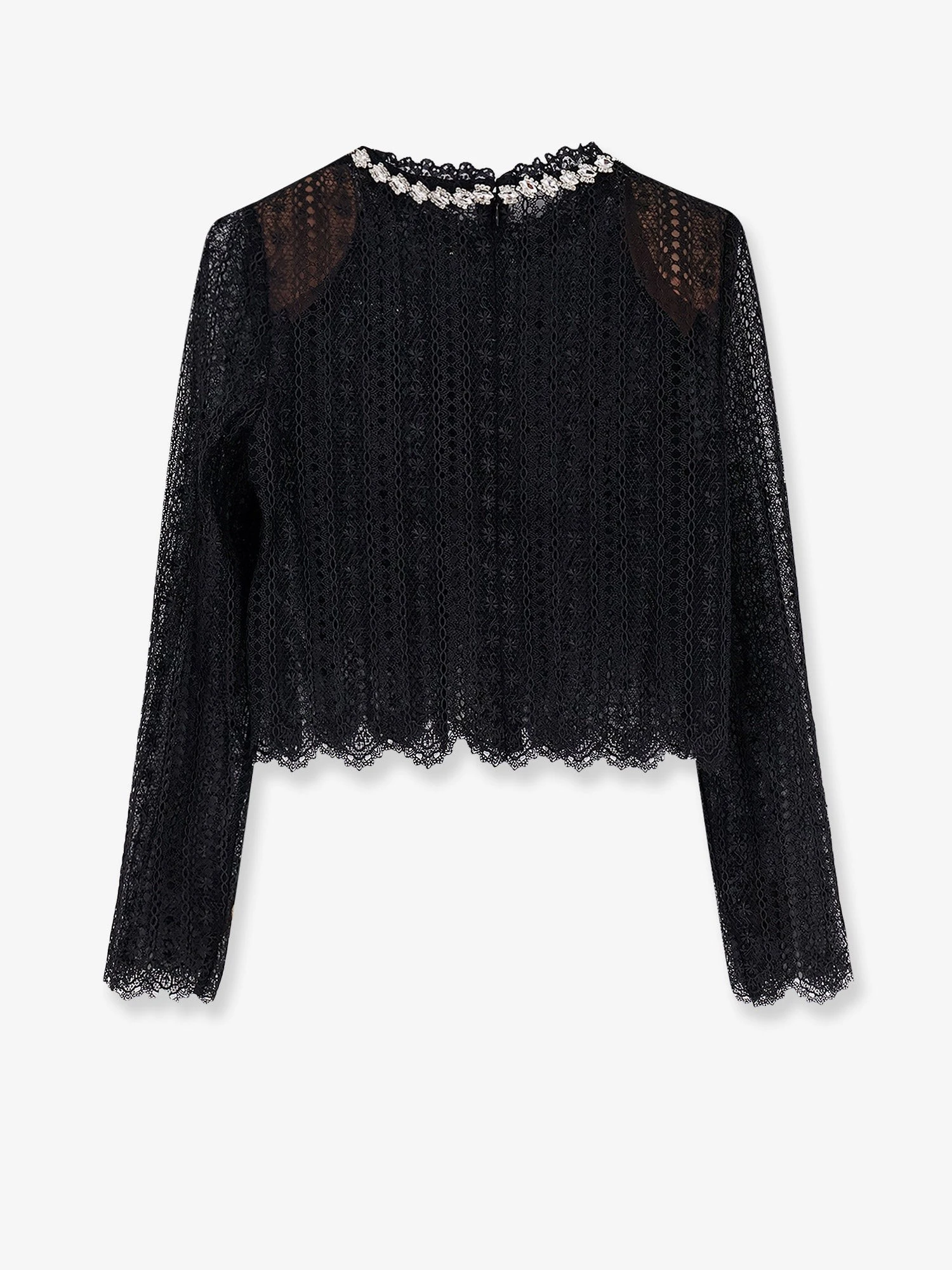 Lace top with rhinestones.webp