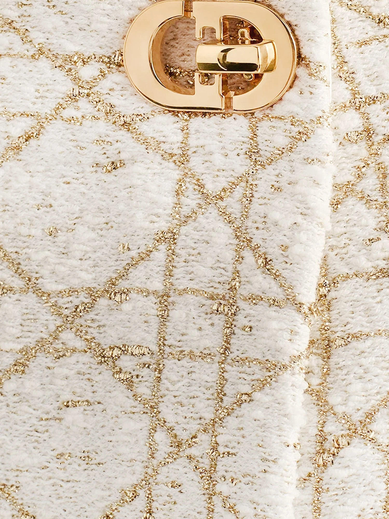 Macrocannage lurex shorts/skirt.webp