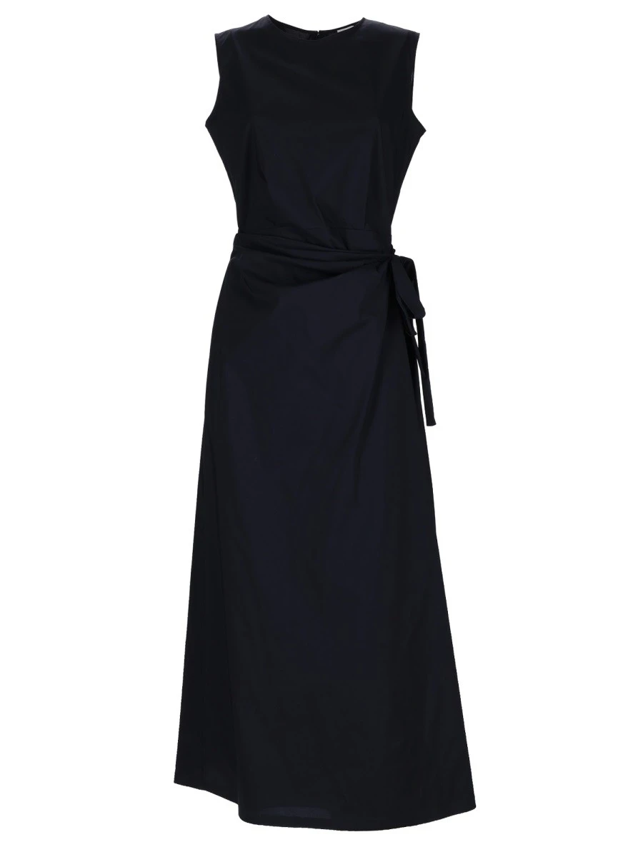 MIDI DRESS WITH DRAPE.webp
