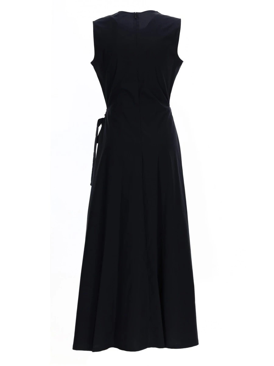 MIDI DRESS WITH DRAPE.webp