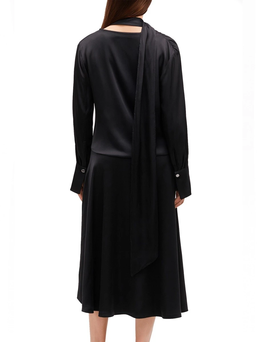 MIDI DRESS WITH SCARF.webp