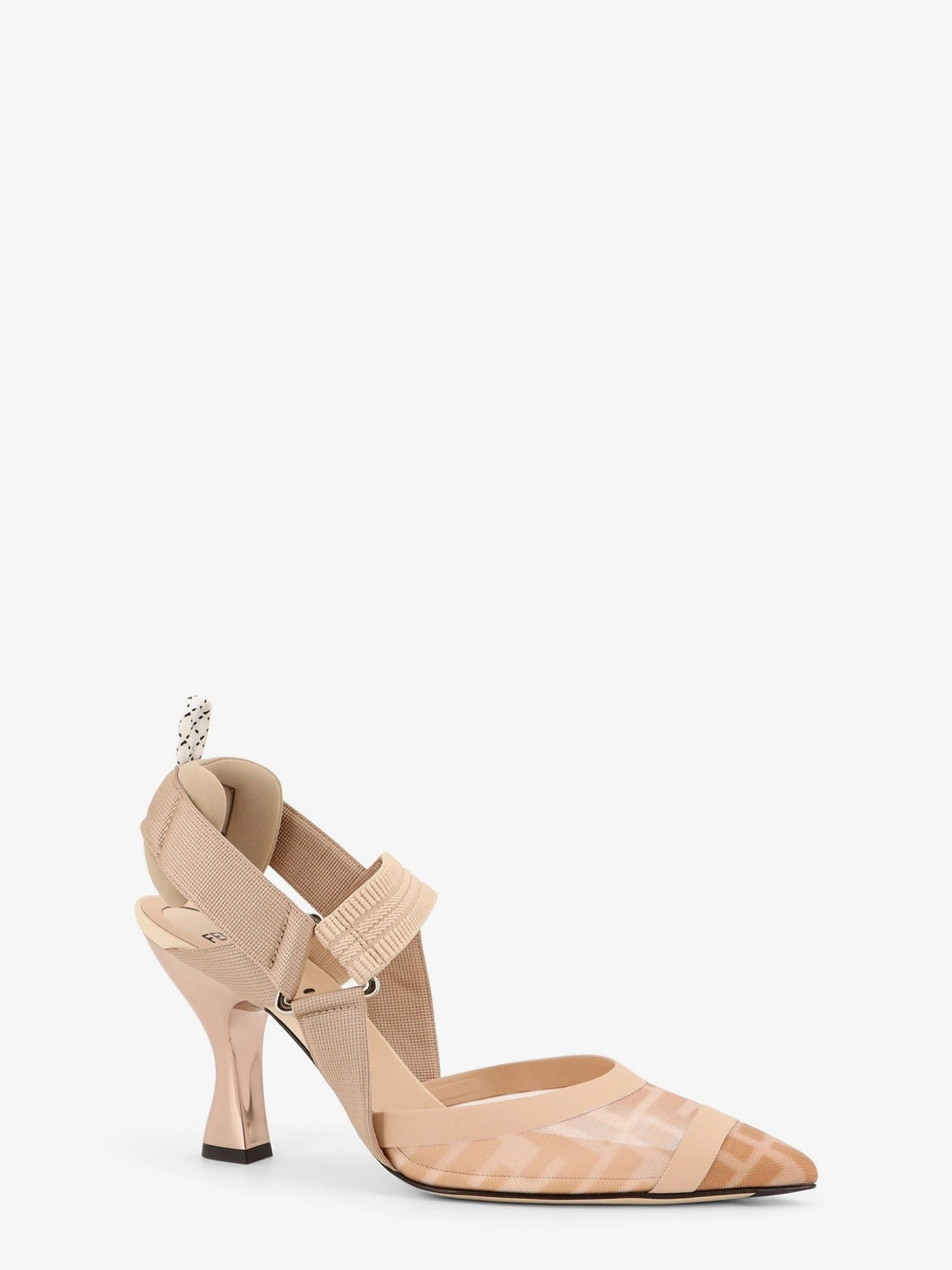 Colibrì technical mesh slingback with FF motif.webp