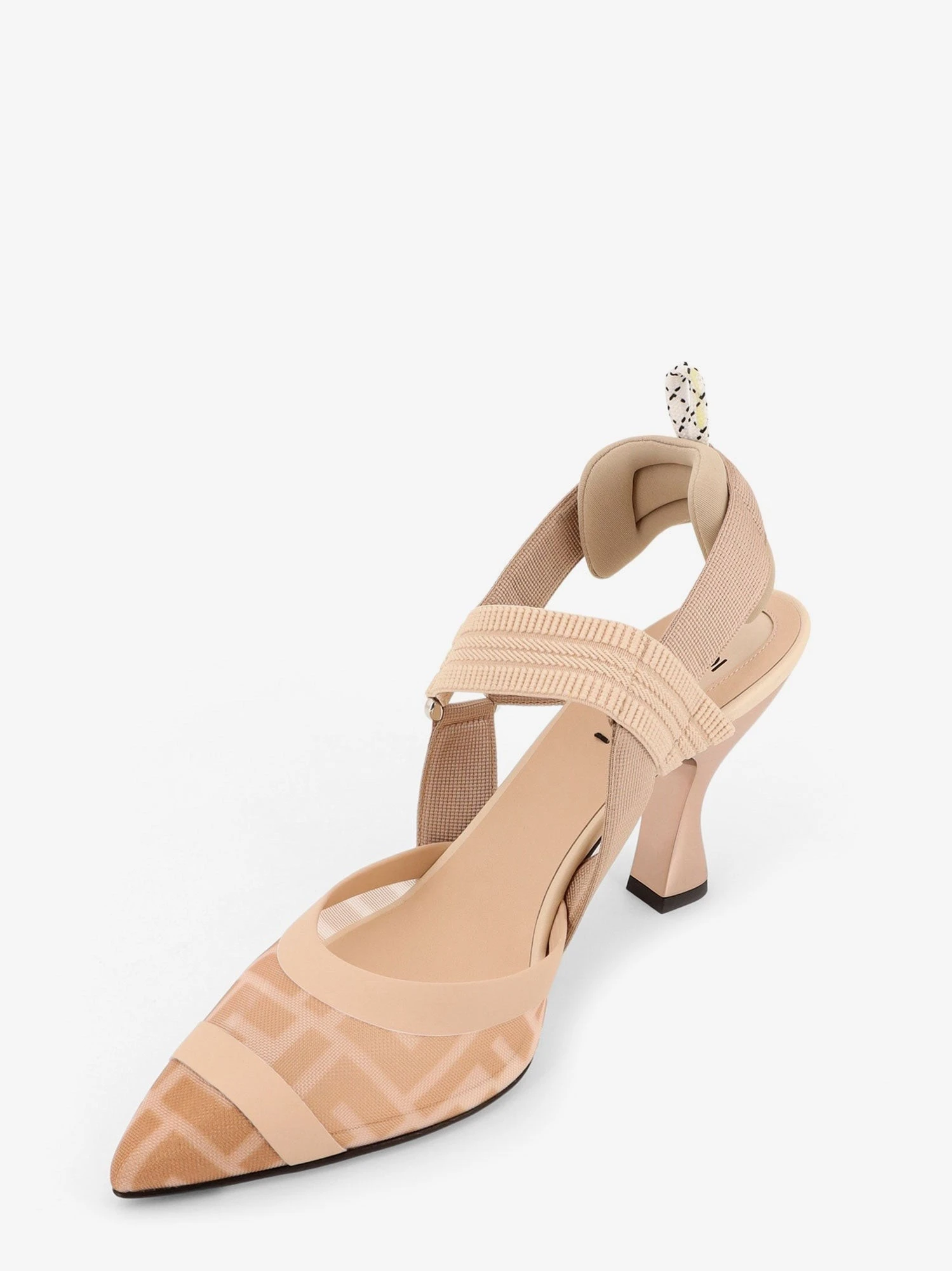 Colibrì technical mesh slingback with FF motif.webp