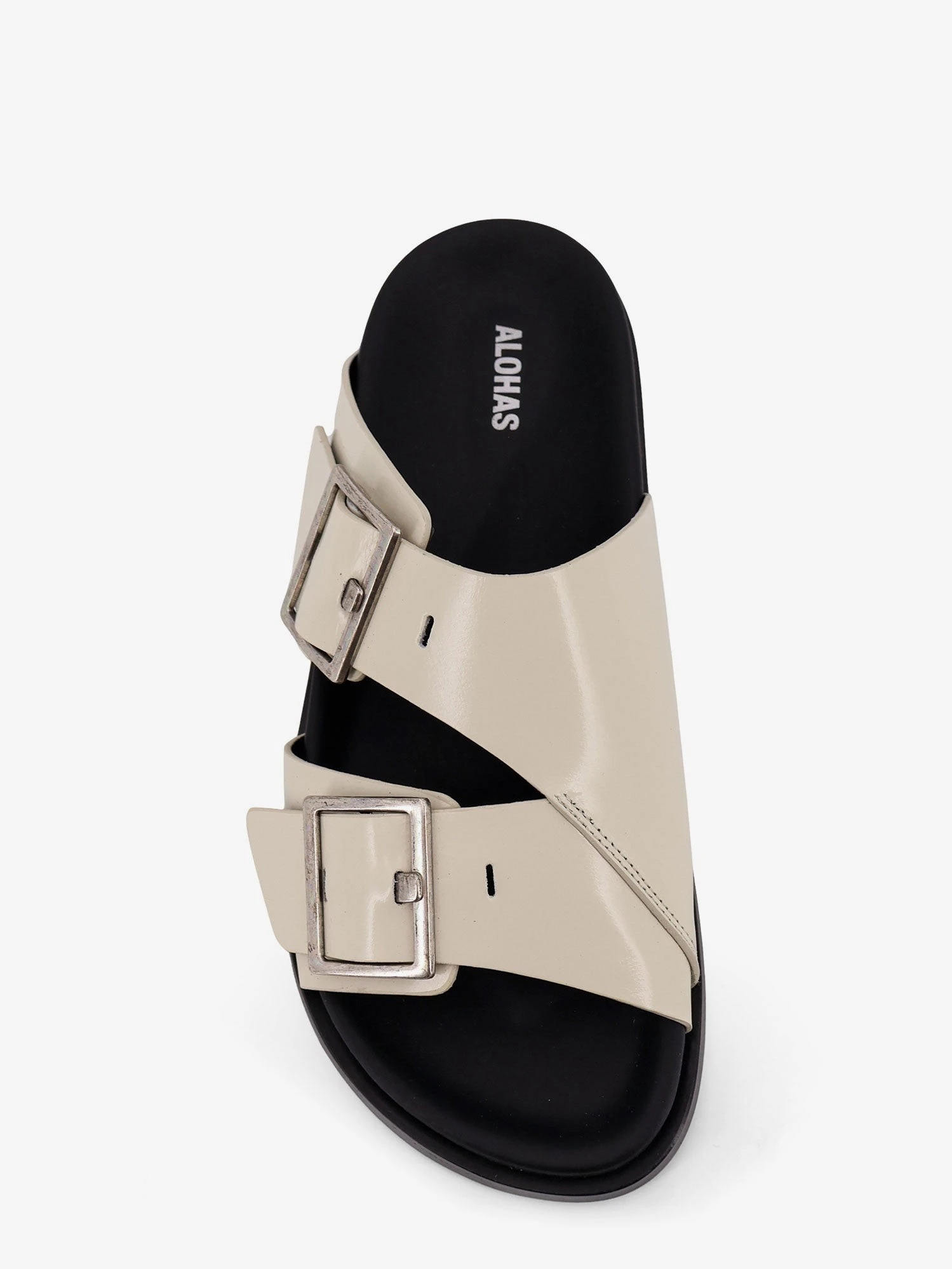 Alba low leather sandals.webp