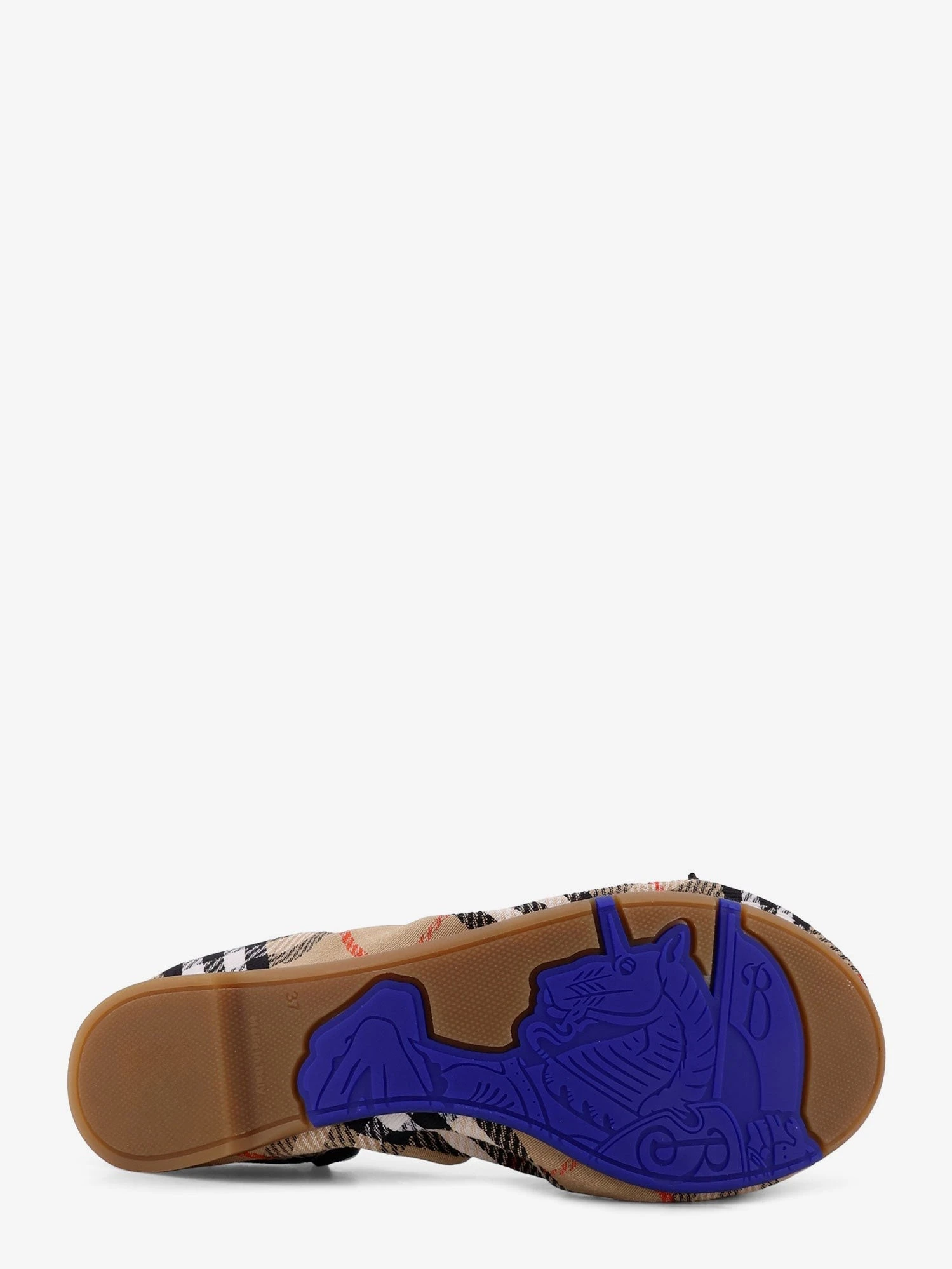 Fawn Ballerinas with Traditional Check motif.webp