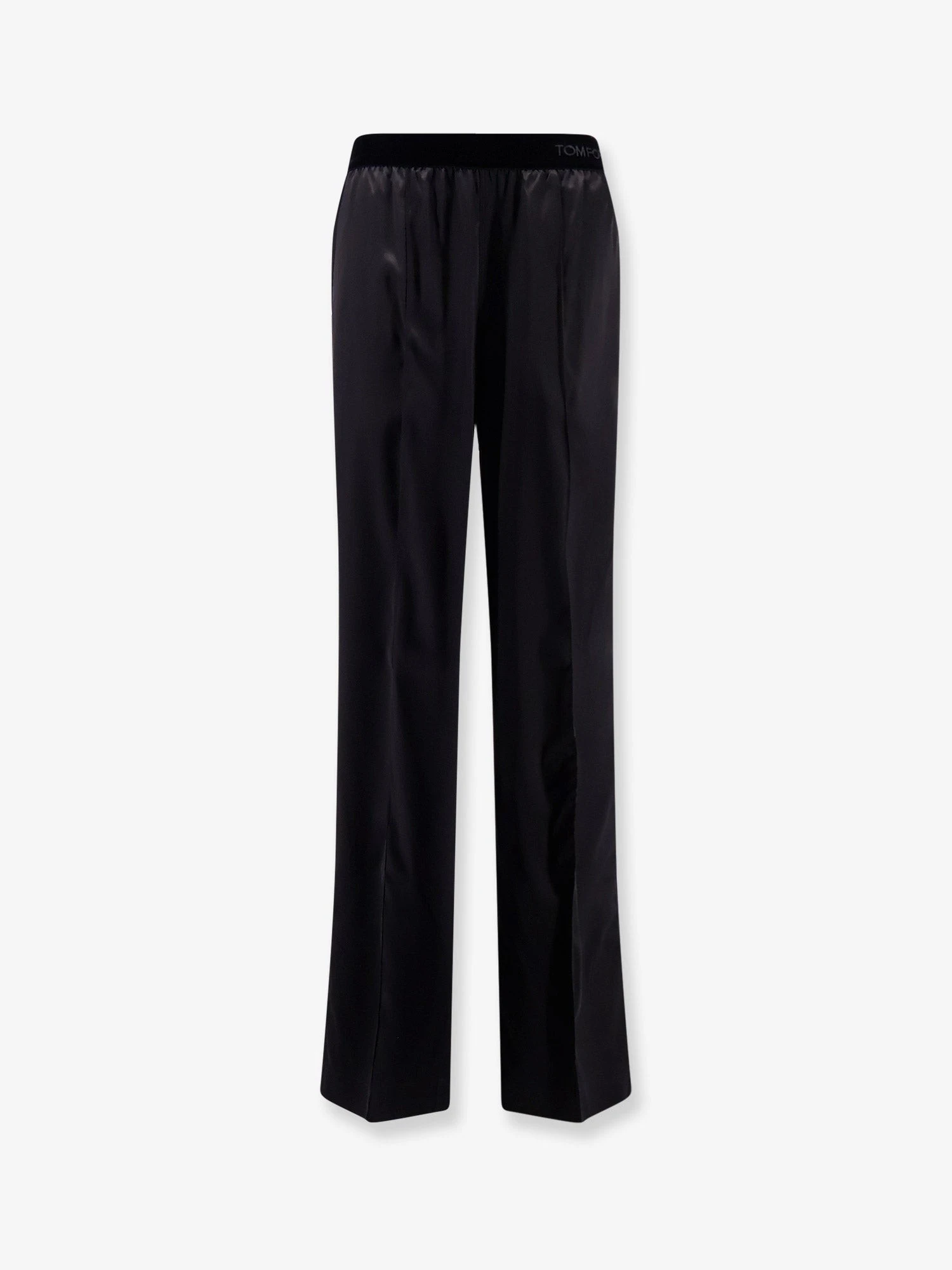 Pyjamas stretch satin trousers.webp