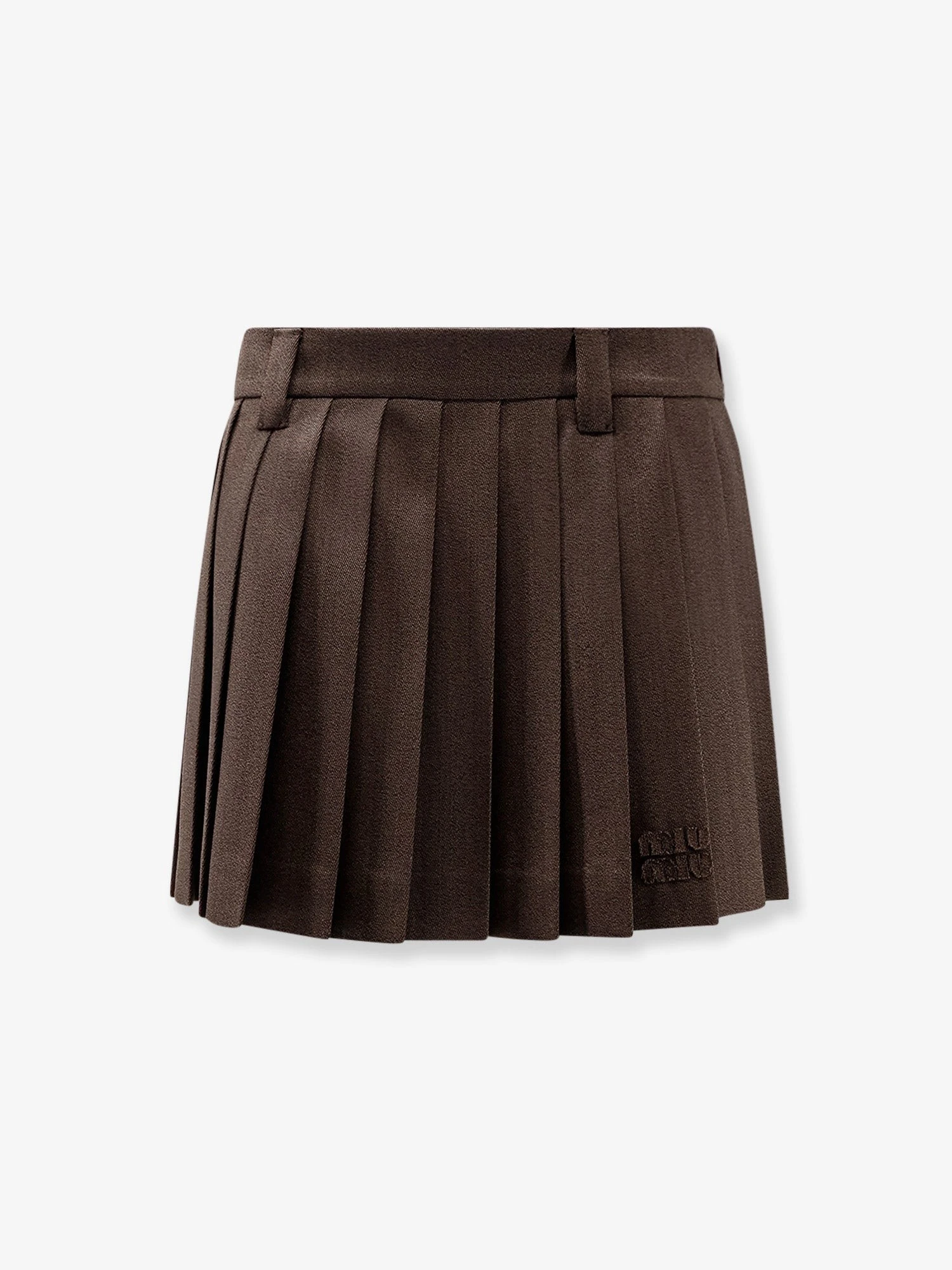 Cover fabric pleated mini skirt.webp