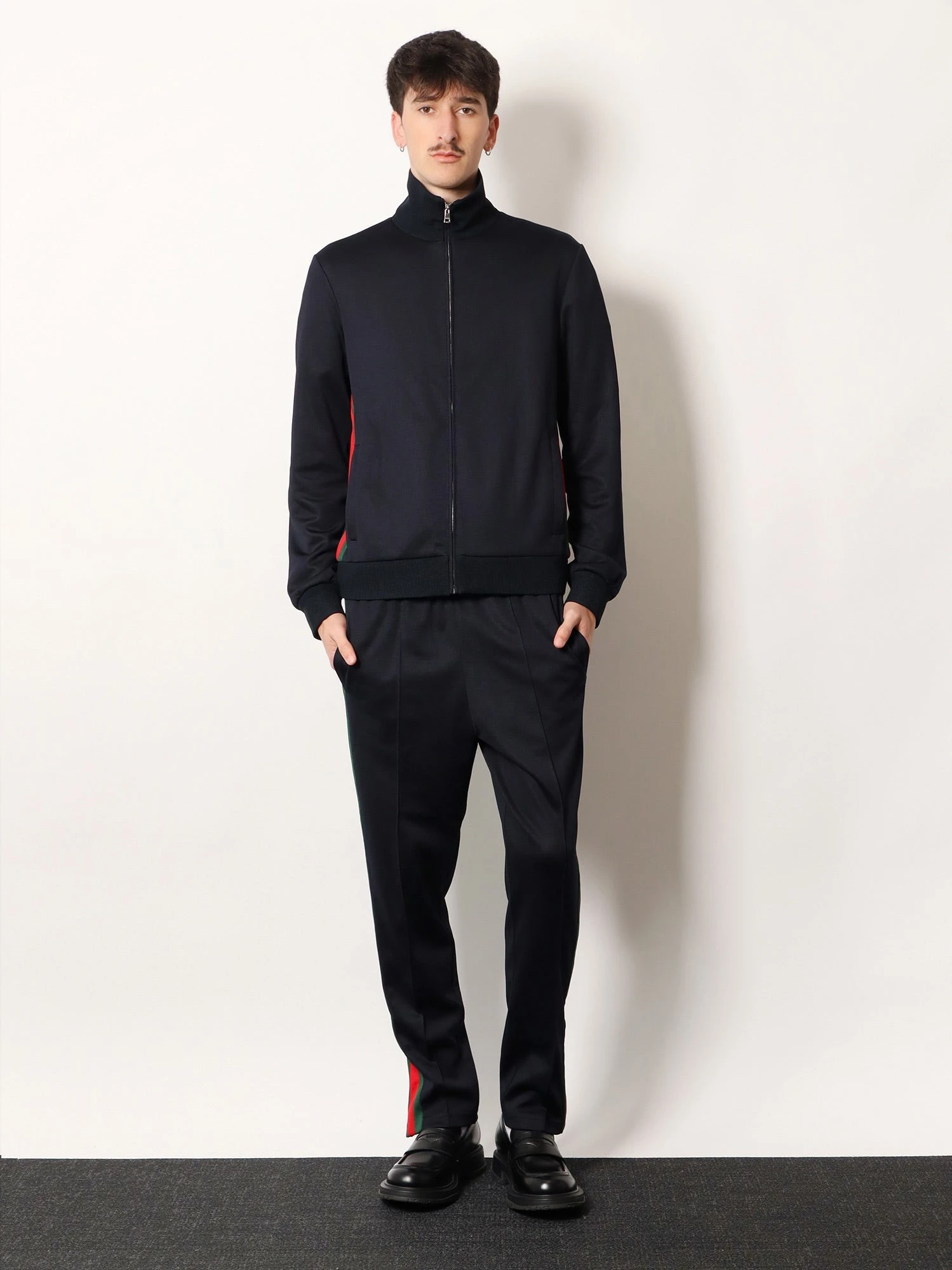 Jersey sweatshirt with lateral Web Band.webp