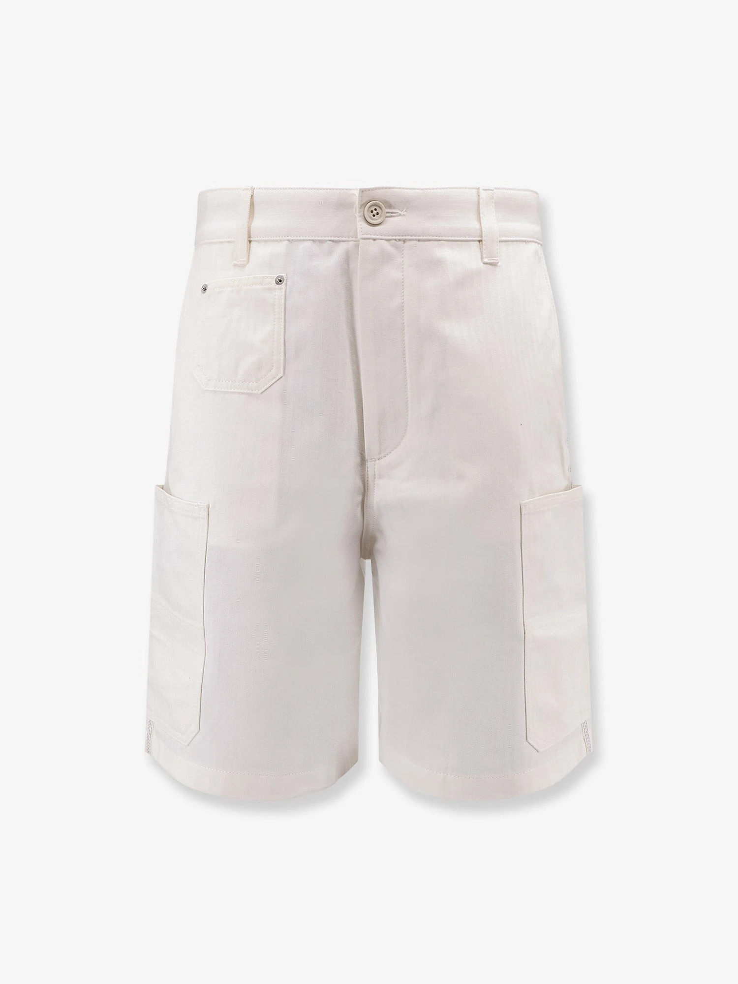 Cotton bermuda shorts with Logo embroidery.webp