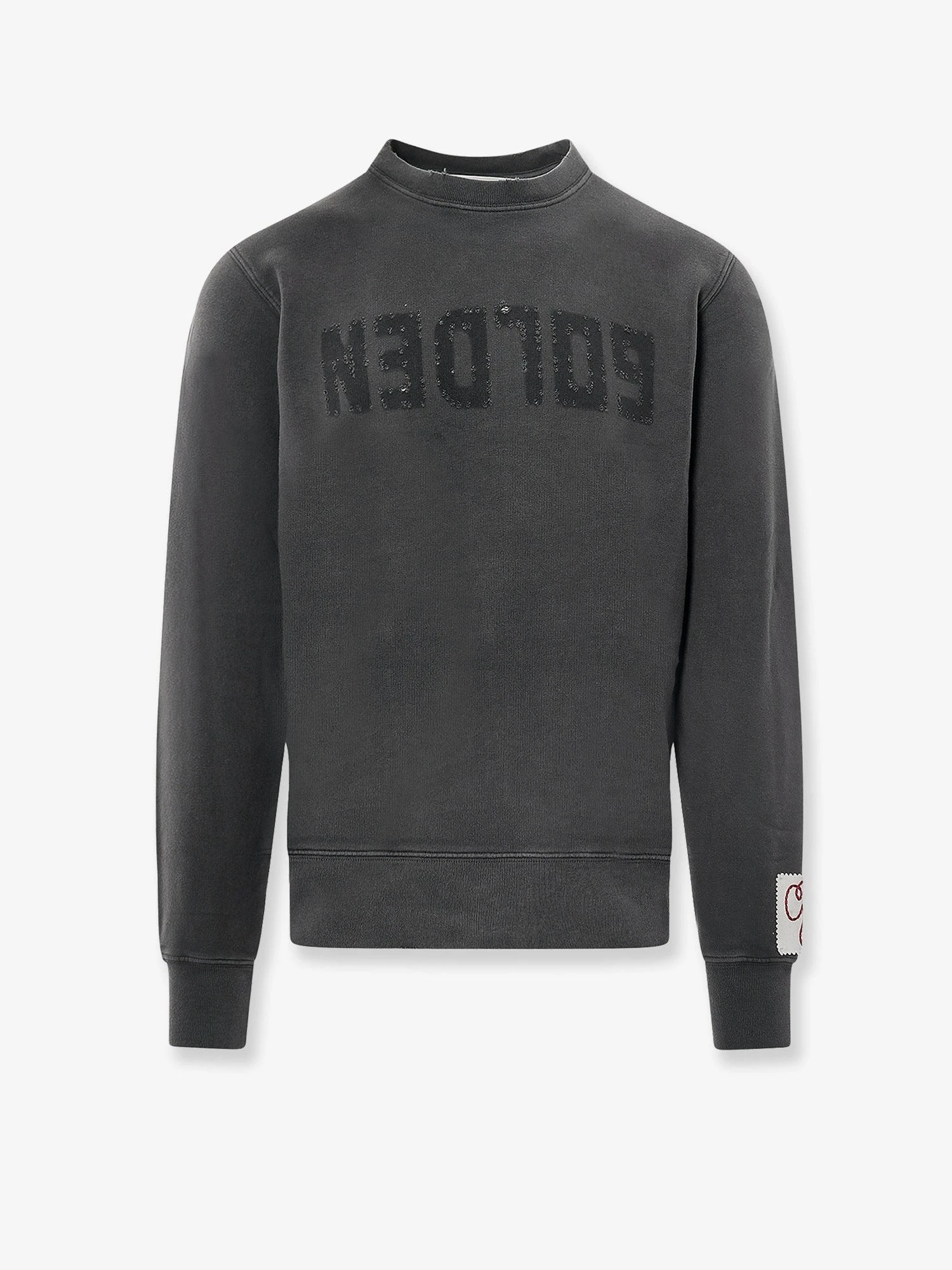 Archibald Distressed cotton sweatshirt.webp