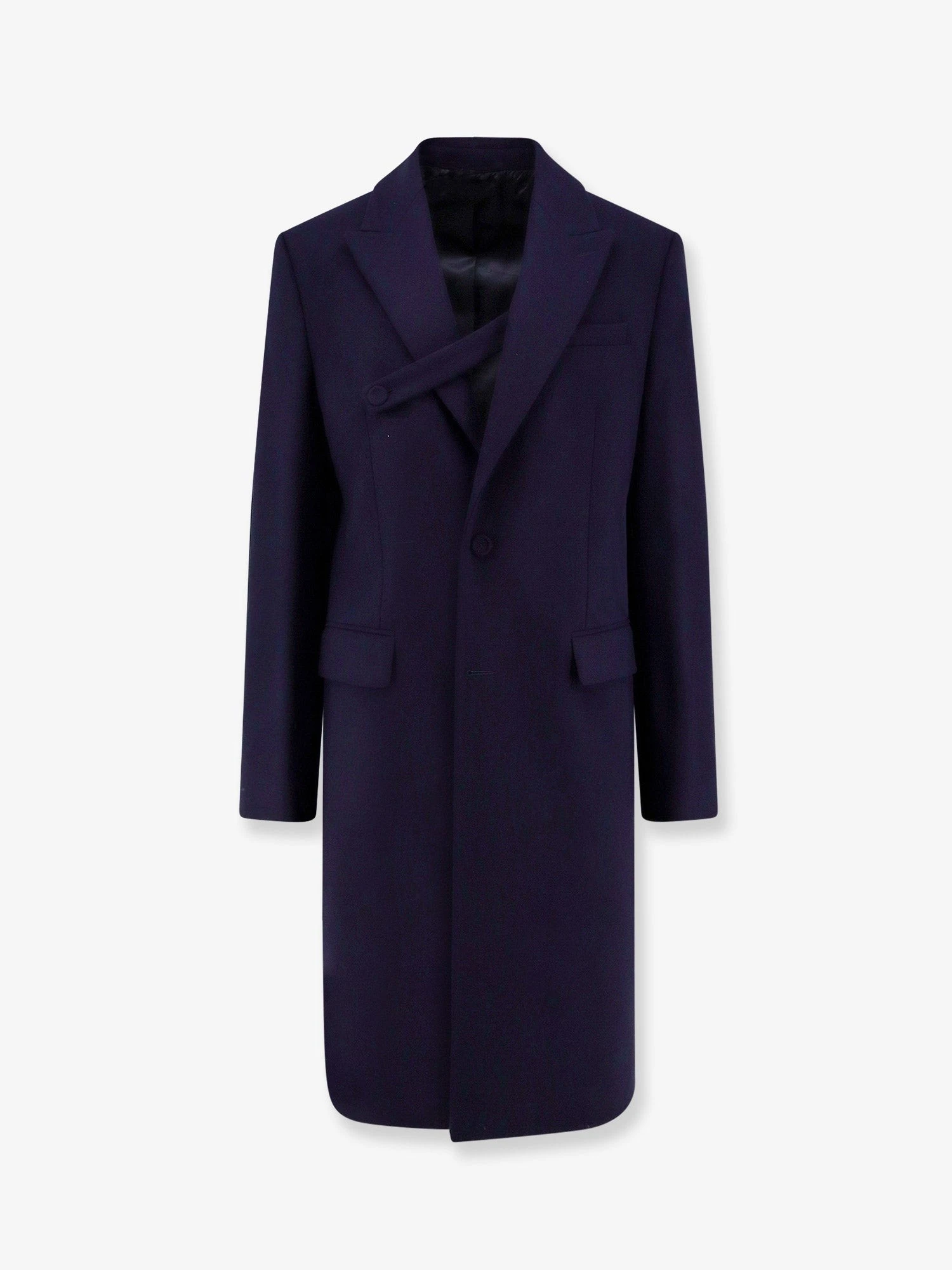 Single-breasted virgin wool coat.webp