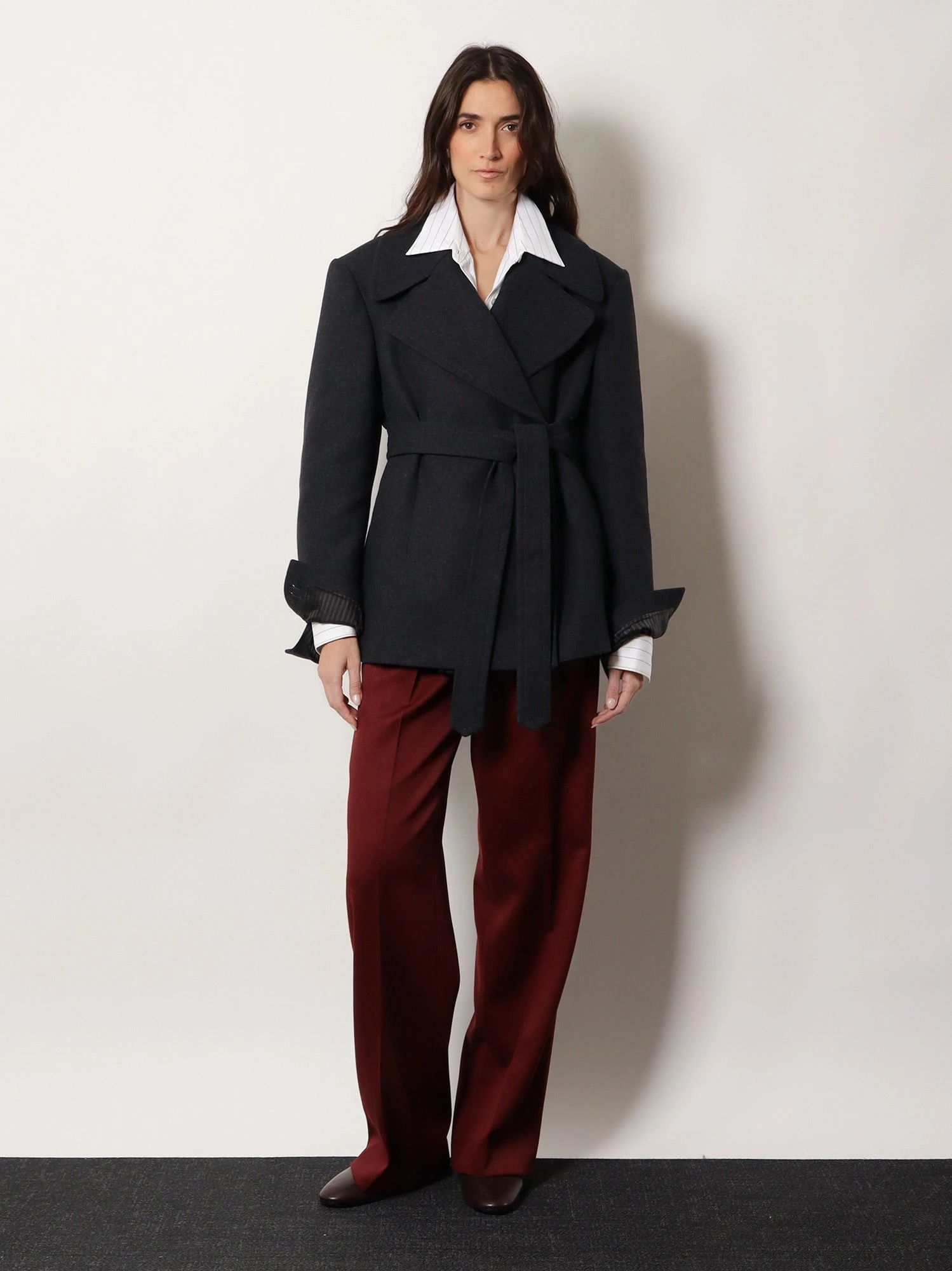 Portias wool trousers.webp